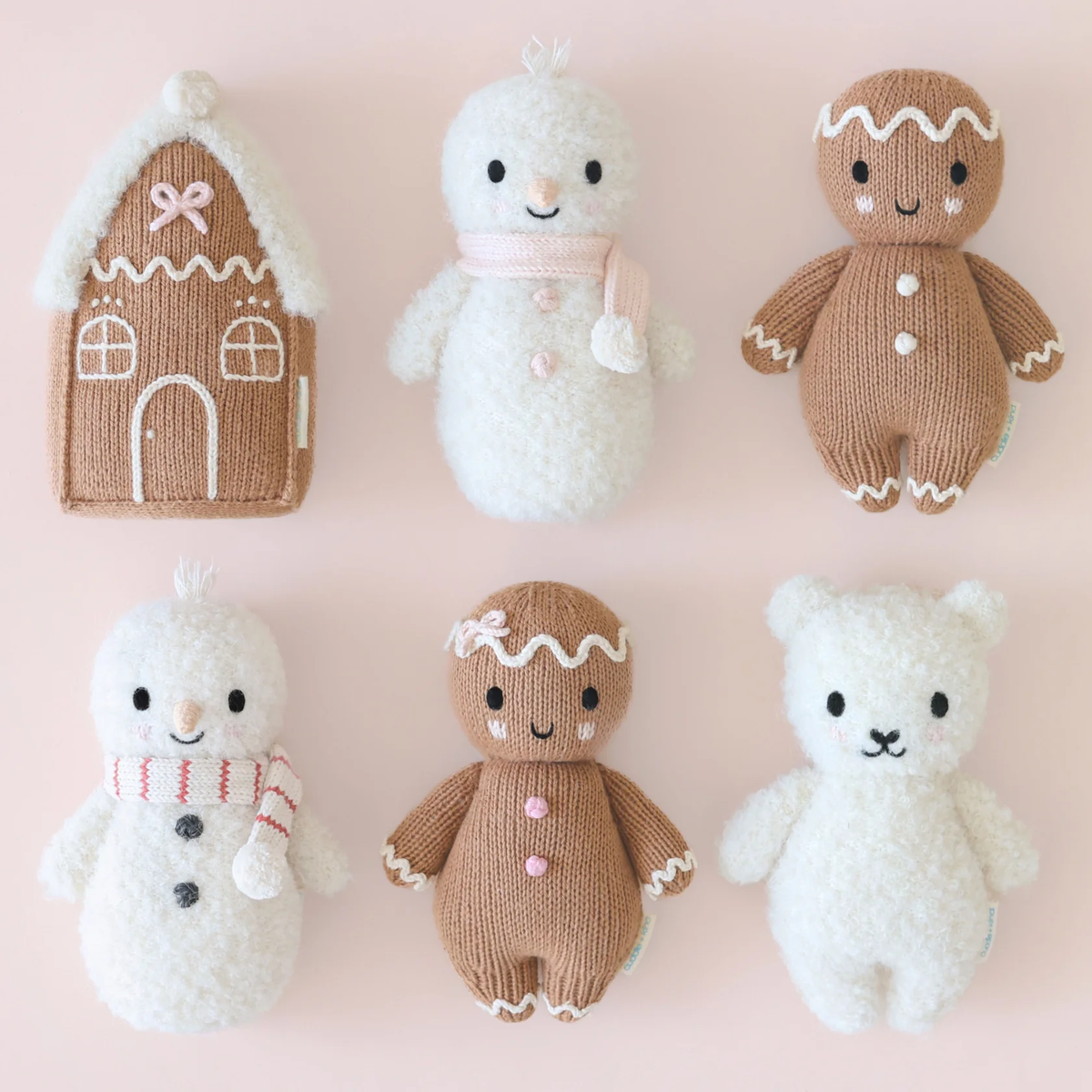 Candy Cane Baby Snowman