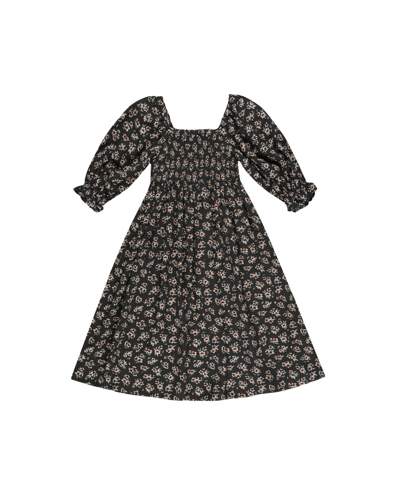 Dark Floral Adelaide Dress