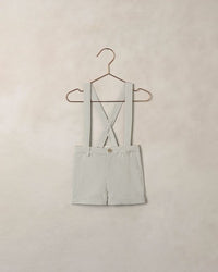 Sky Stripe Suspender Short
