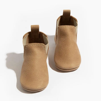 Weathered Brown Chelsea Boot Baby Shoe