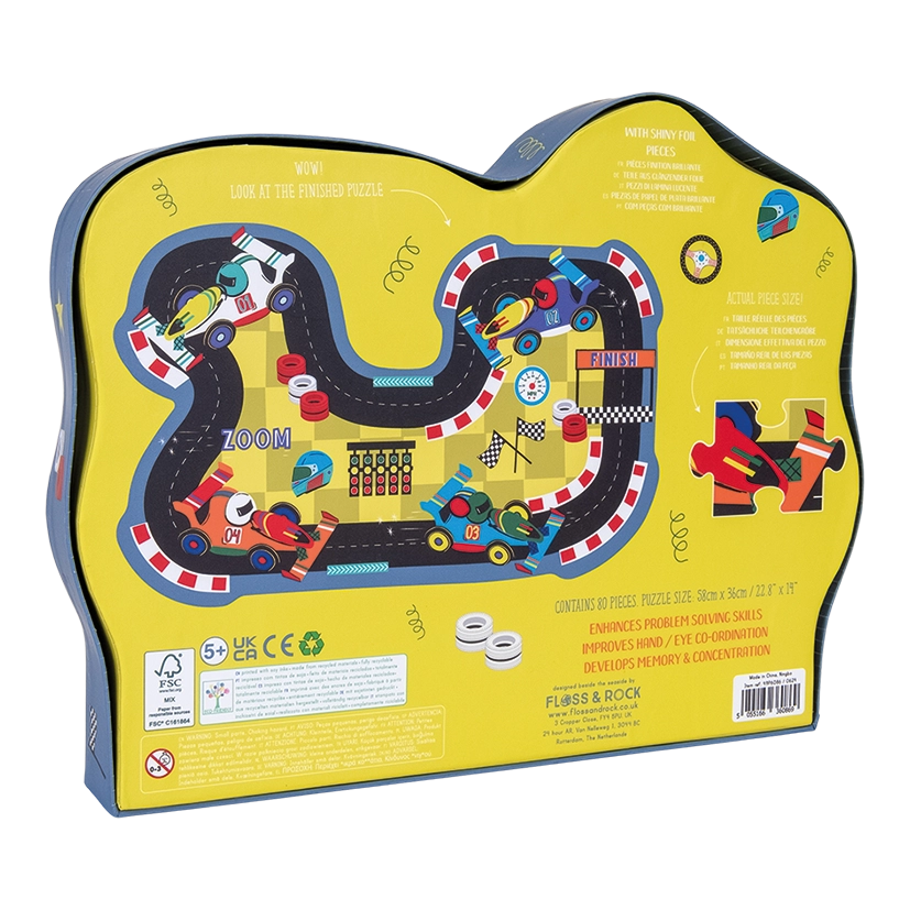 Race Track 80pc Jigsaw Puzzle