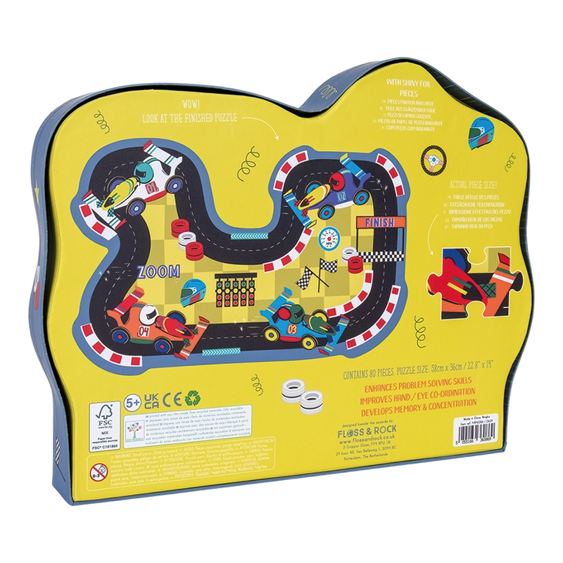 Race Track 80pc Jigsaw Puzzle