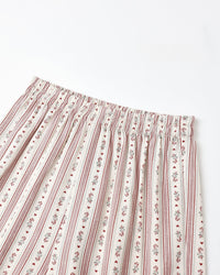 Candy Cane Stripe Ruffle Pajamas