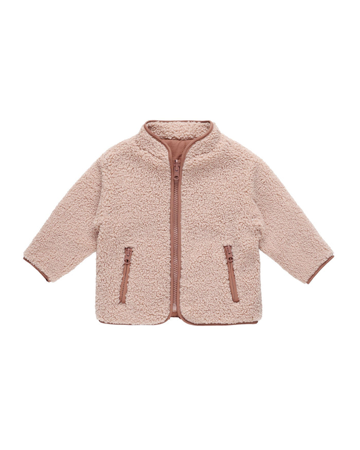 Blush Shearling Jacket