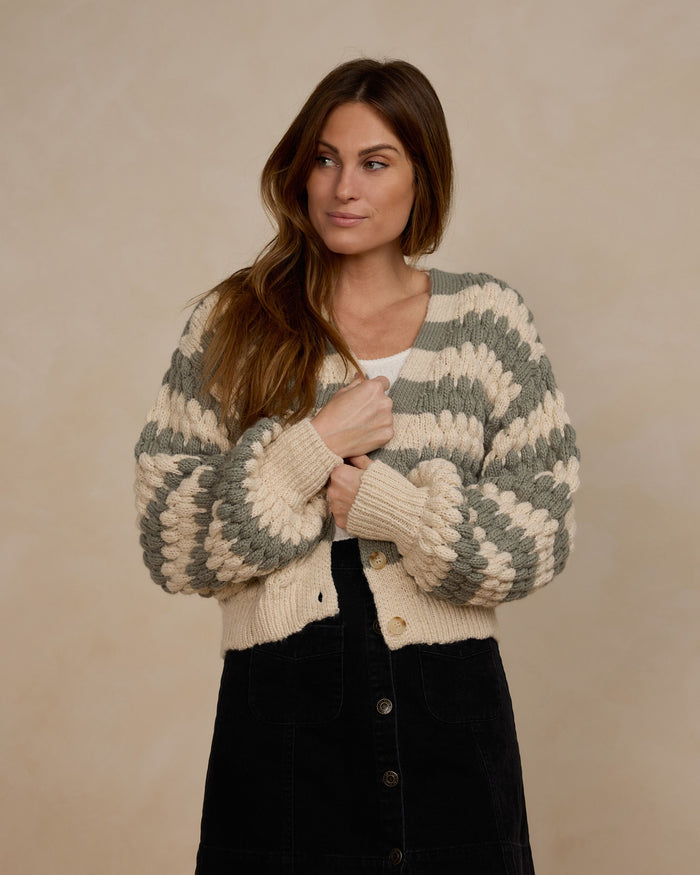 Women's Laurel Stripe Cardigan