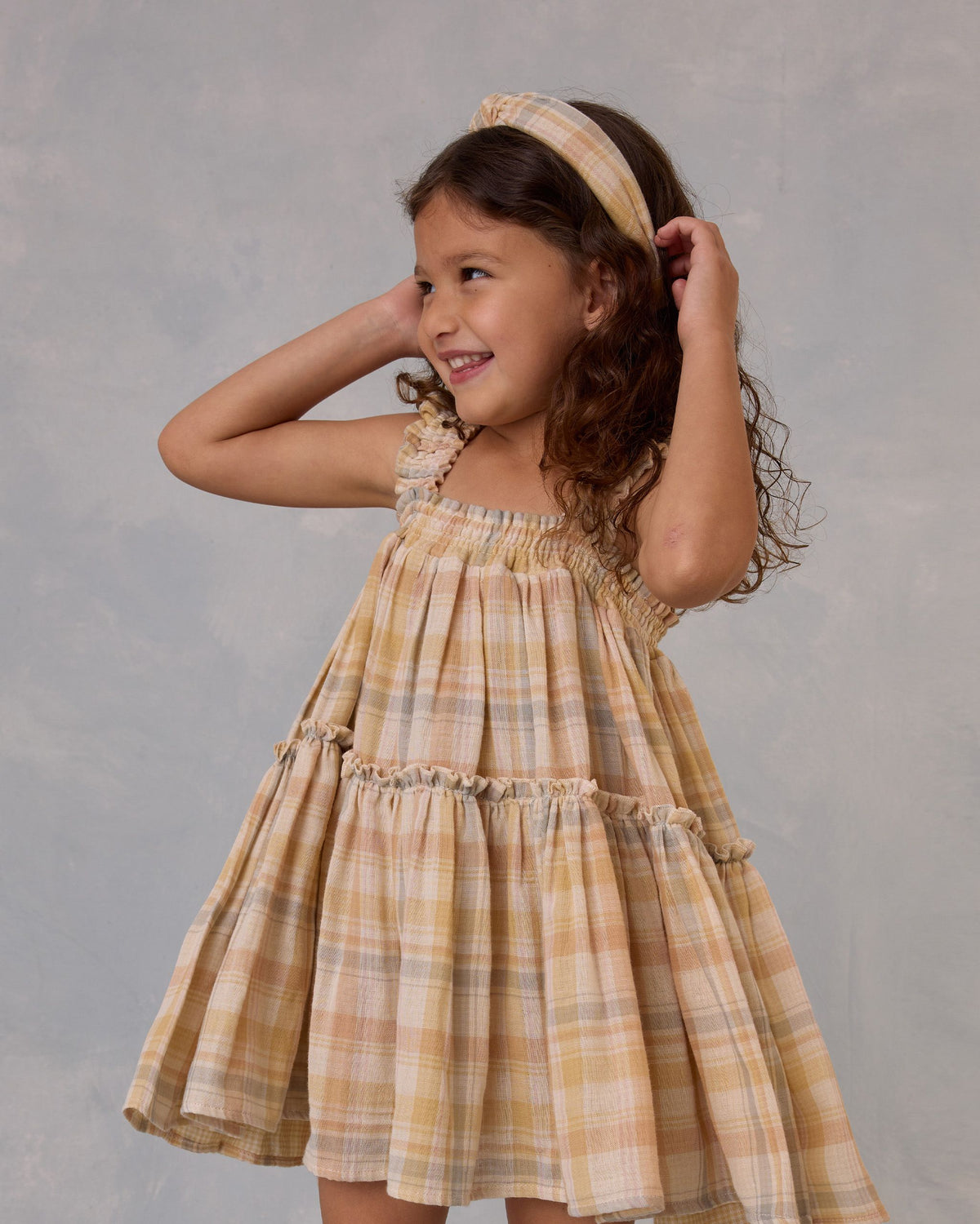 Pastel Plaid Cicily Dress