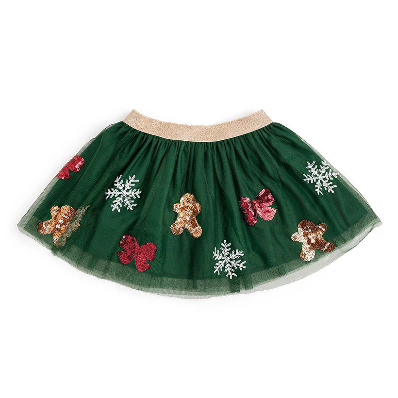 Gingerbread Sequin Tutu