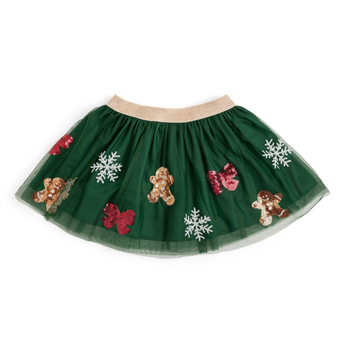 Gingerbread Sequin Tutu