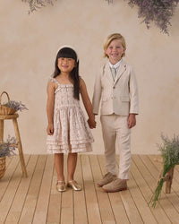 Floral Stripe Birdie Dress