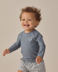 Ocean Gingham Swim Short