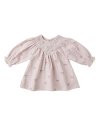Bows Smocked Dress