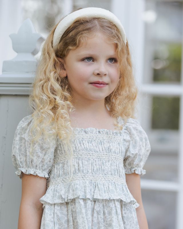 Sky Floral Olivia Dress