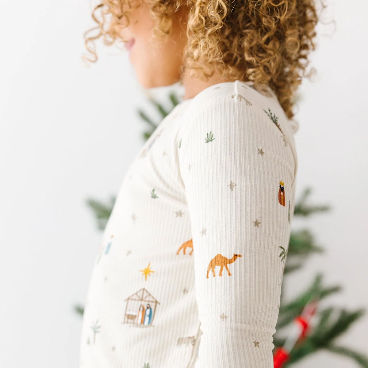 Nativity Bamboo Two-Piece Set