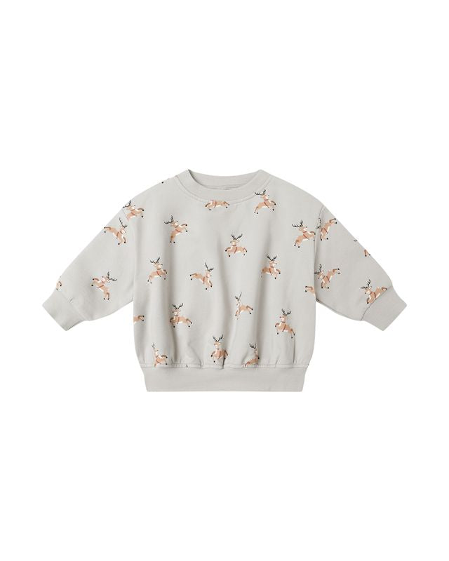 Reindeer Fleece Sweatshirt