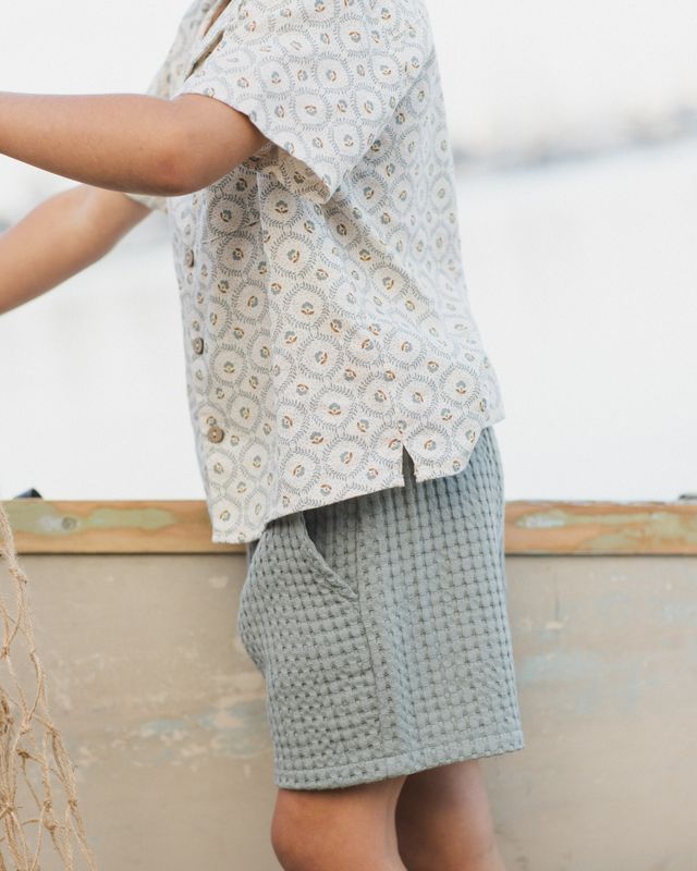 Sea Green Relaxed Short