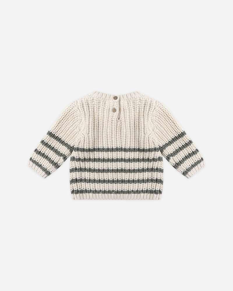 Forest Stripe Knit Sweater