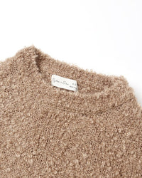Toffee Boucle Aspen Sweater