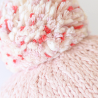 Holly the Snowman Knitted Doll