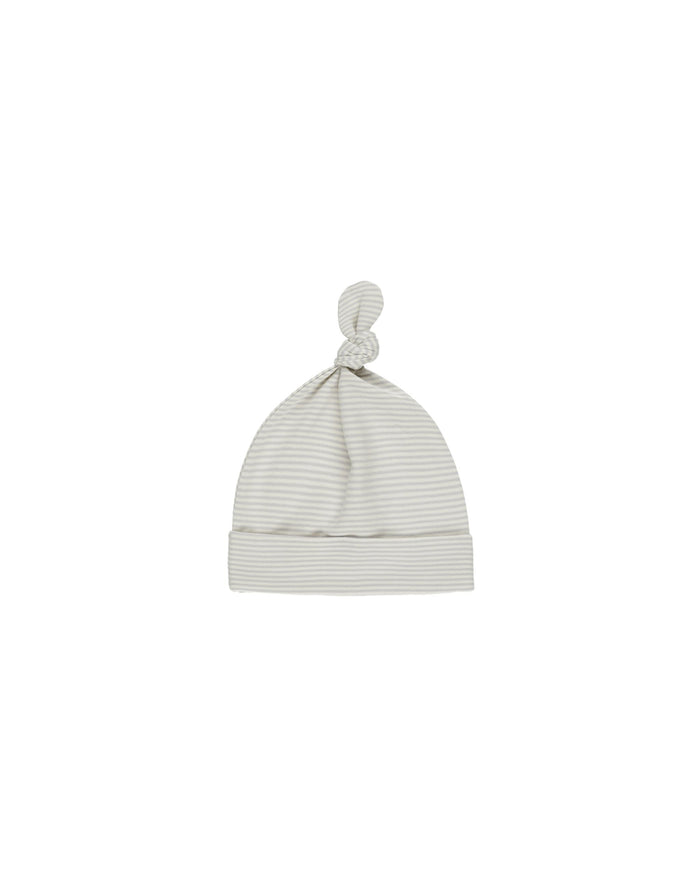 Sky Stripe Knotted Baby Hat