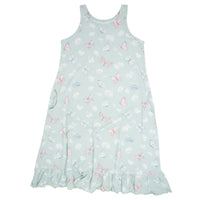 Mint Butterfly Daisy Tank Nightgown