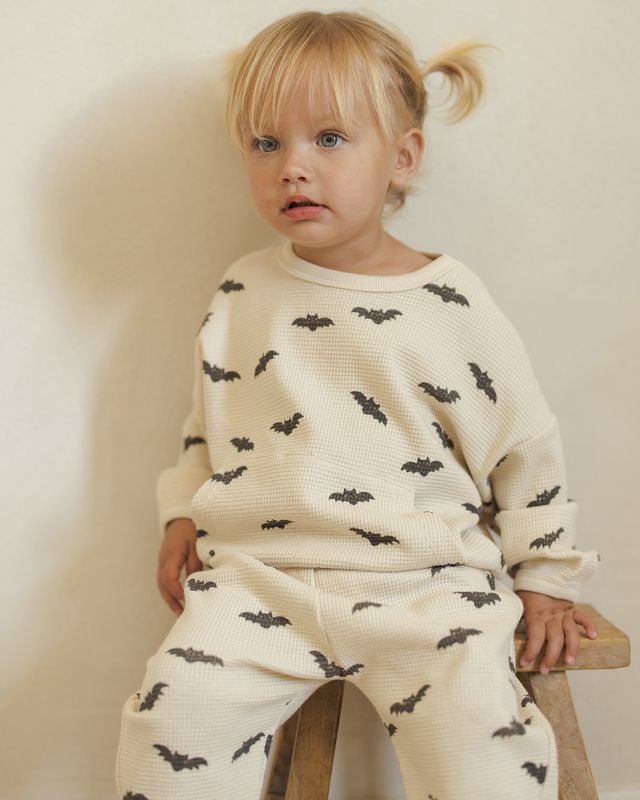 Bats Waffle Slouch Set