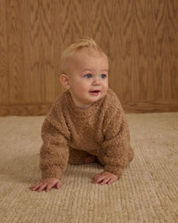 Toffee Boucle Aspen Sweater