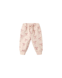 Red Bows Fleece Sweatpant