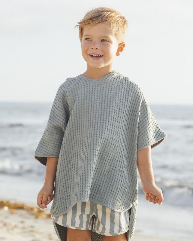 Sea Green Beach Poncho