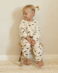 Bats Waffle Slouch Set