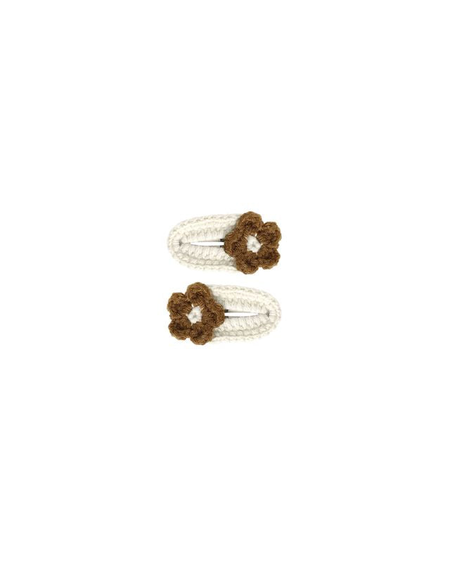 Golden Crochet Clips