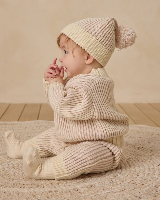 Lilac Relaxed Knit Sweater