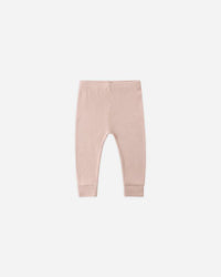 Blush Ribbed Legging