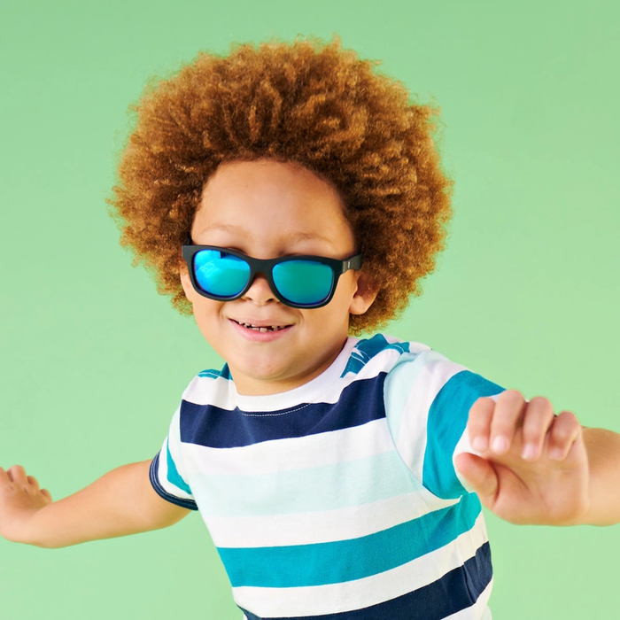 Jet Black Polarized Sunglasses