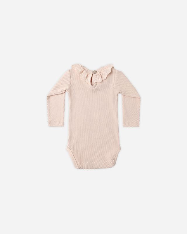 Antique Ruffle Collar Bodysuit