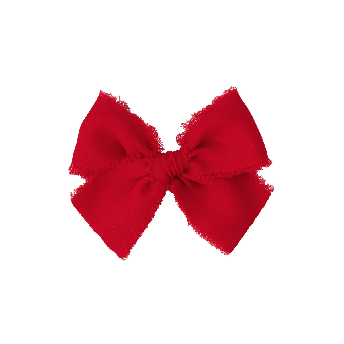 Red Chiffon Bow
