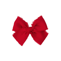 Red Chiffon Bow