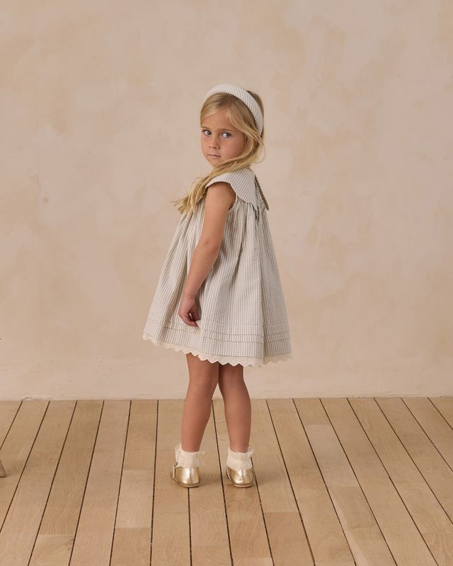 Sky Stripe Florence Dress