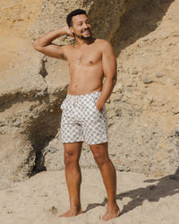 Men's Coastal Check Boardshort