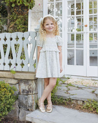 Sky Floral Olivia Dress