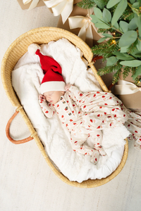 Santa Baby Bamboo Pajama Set