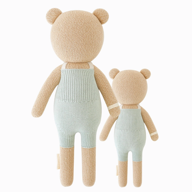 Alexander the Honey Bear Knitted Doll