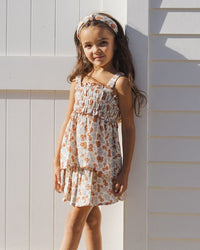 Americana Floral Knotted Headband