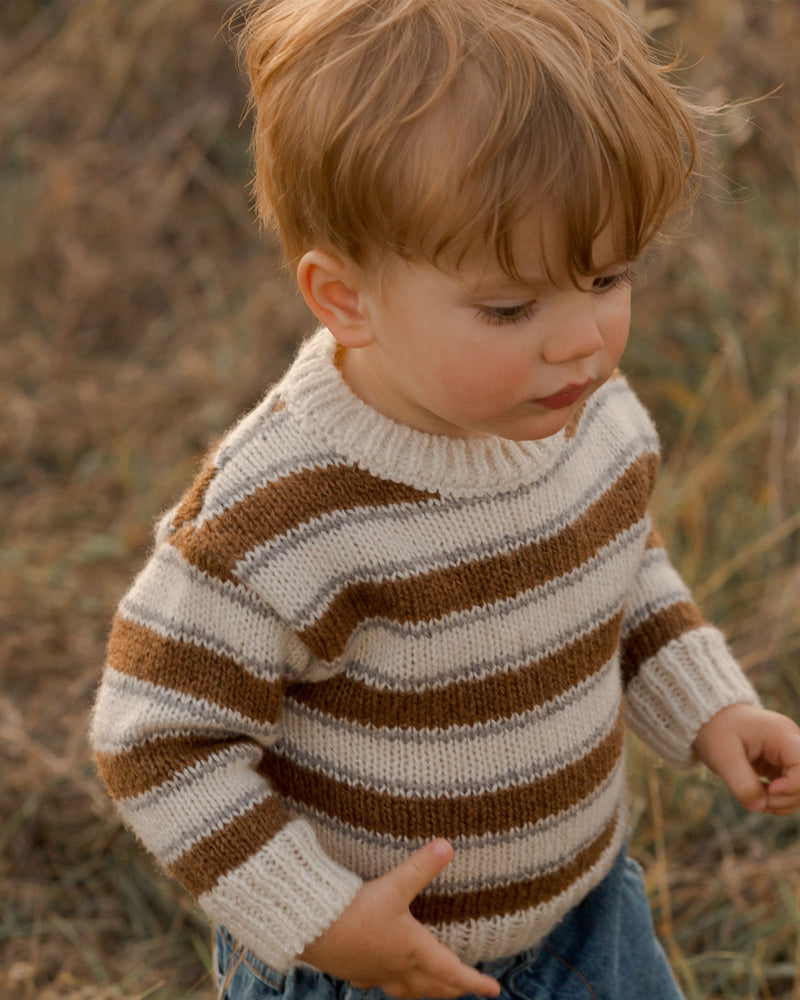 Saddle Stripe Aspen Sweater