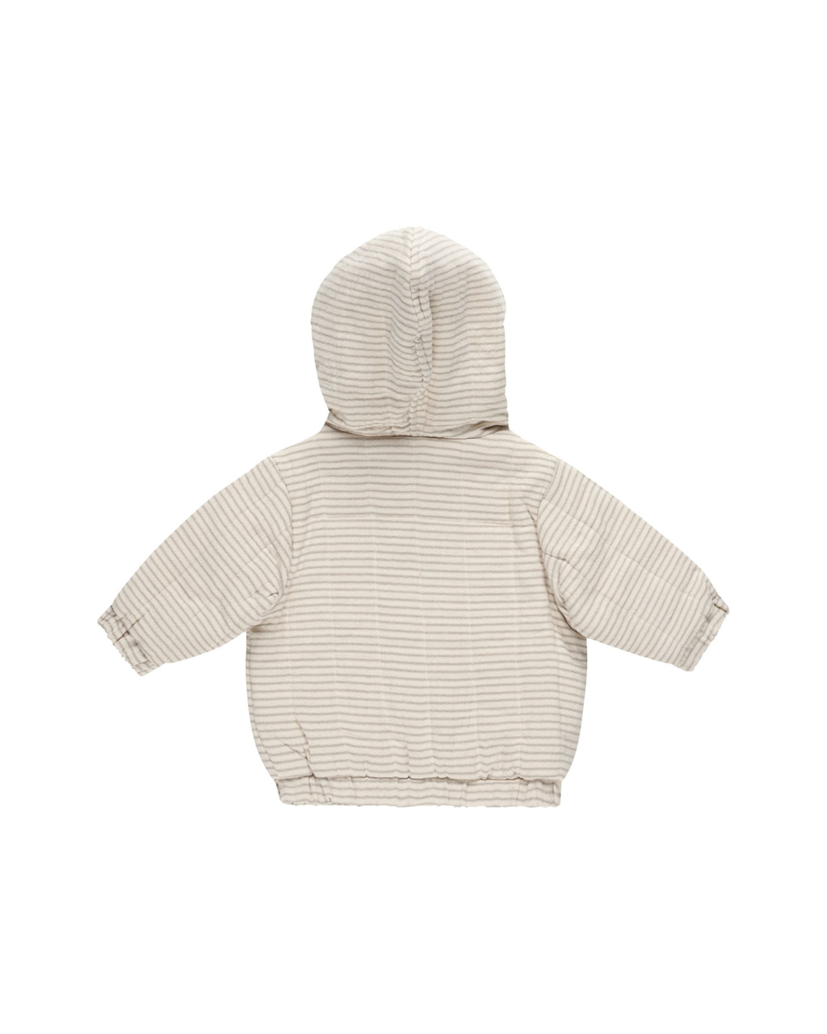 Basil Stripe Hooded Jacket