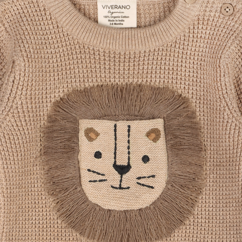 Lion Sweater Jumpsuit