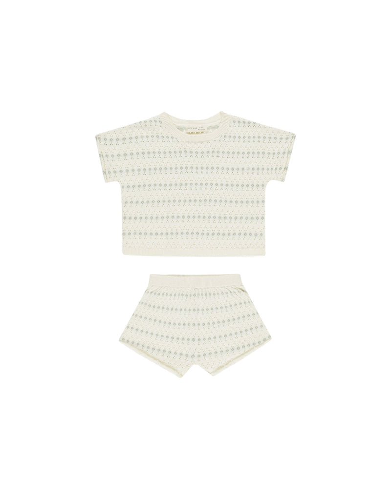 Ivory Summer Knit Set