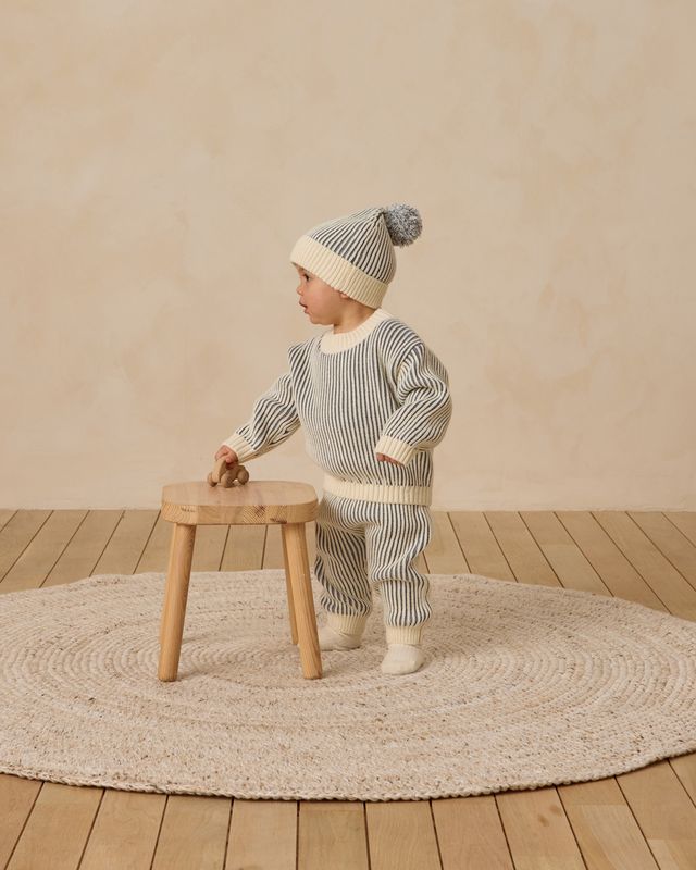 Ocean Relaxed Knit Sweater