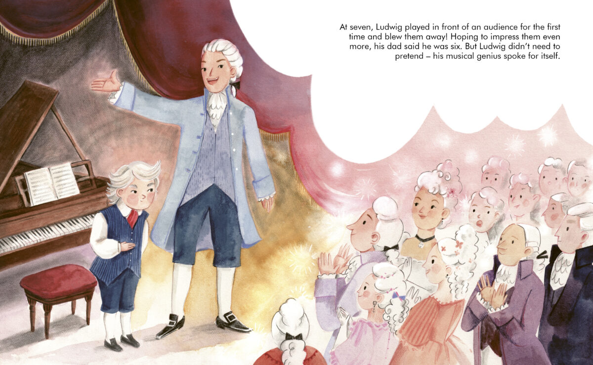 Ludwig Van Beethoven Little People Book