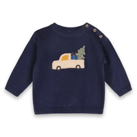 Jolly Truck Sweater Knit Pullover + Pant Set