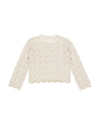 Crochet Knit Pullover